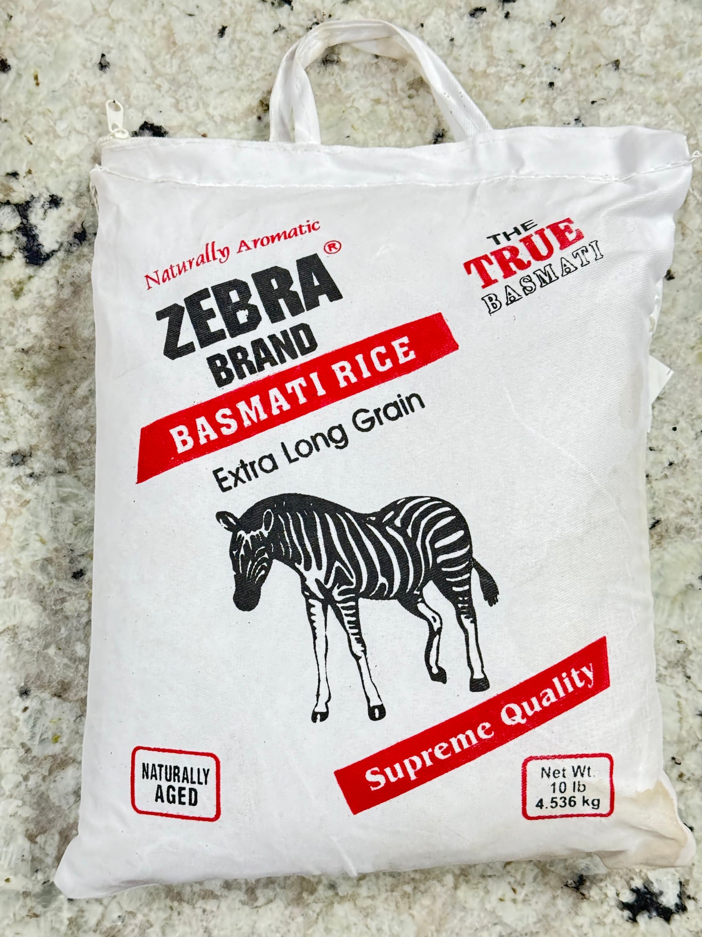 Zebra Brand Basmati Rice