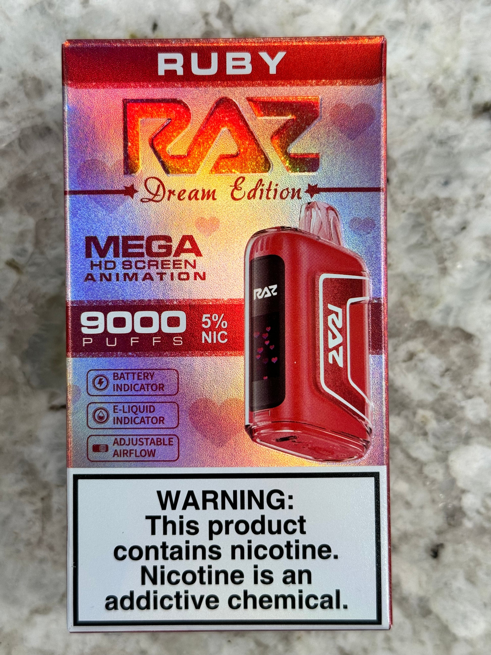 Ruby Raz Vape Ruby RAZ TN9000 Disposable Vape Ruby Raz Vape Ruby RAZ TN9000 Disposable Vape