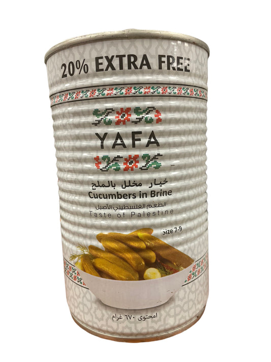 Yafa pickled cucumbers 24oz