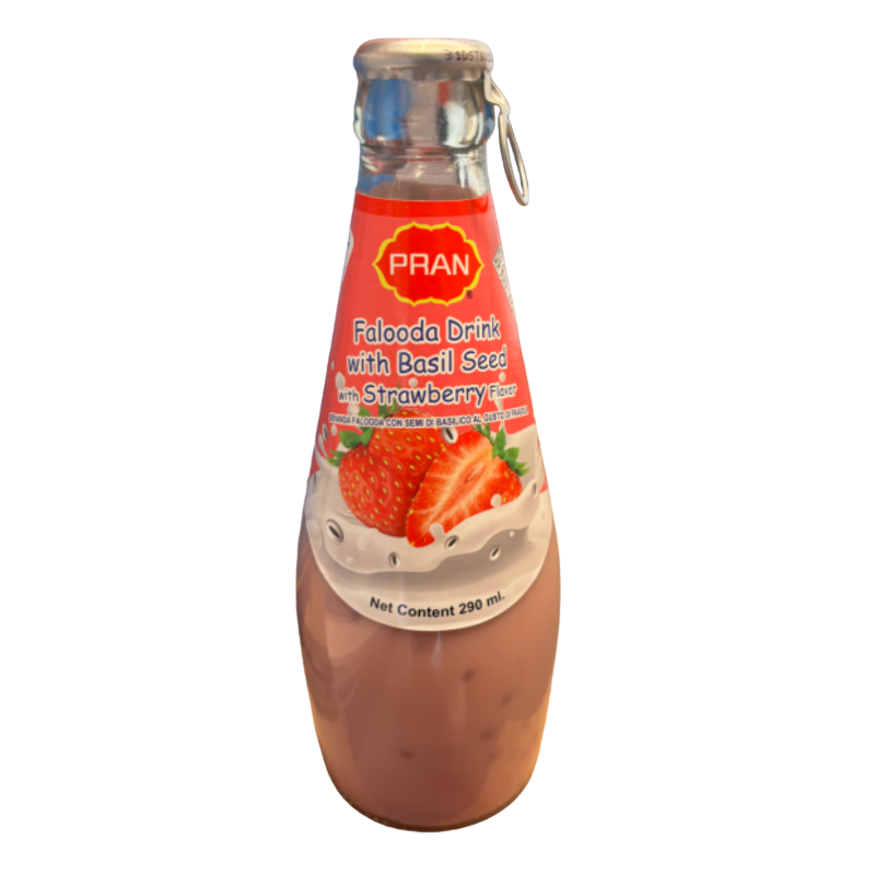 Pran falooda coconut milk strawberry drink 290ml