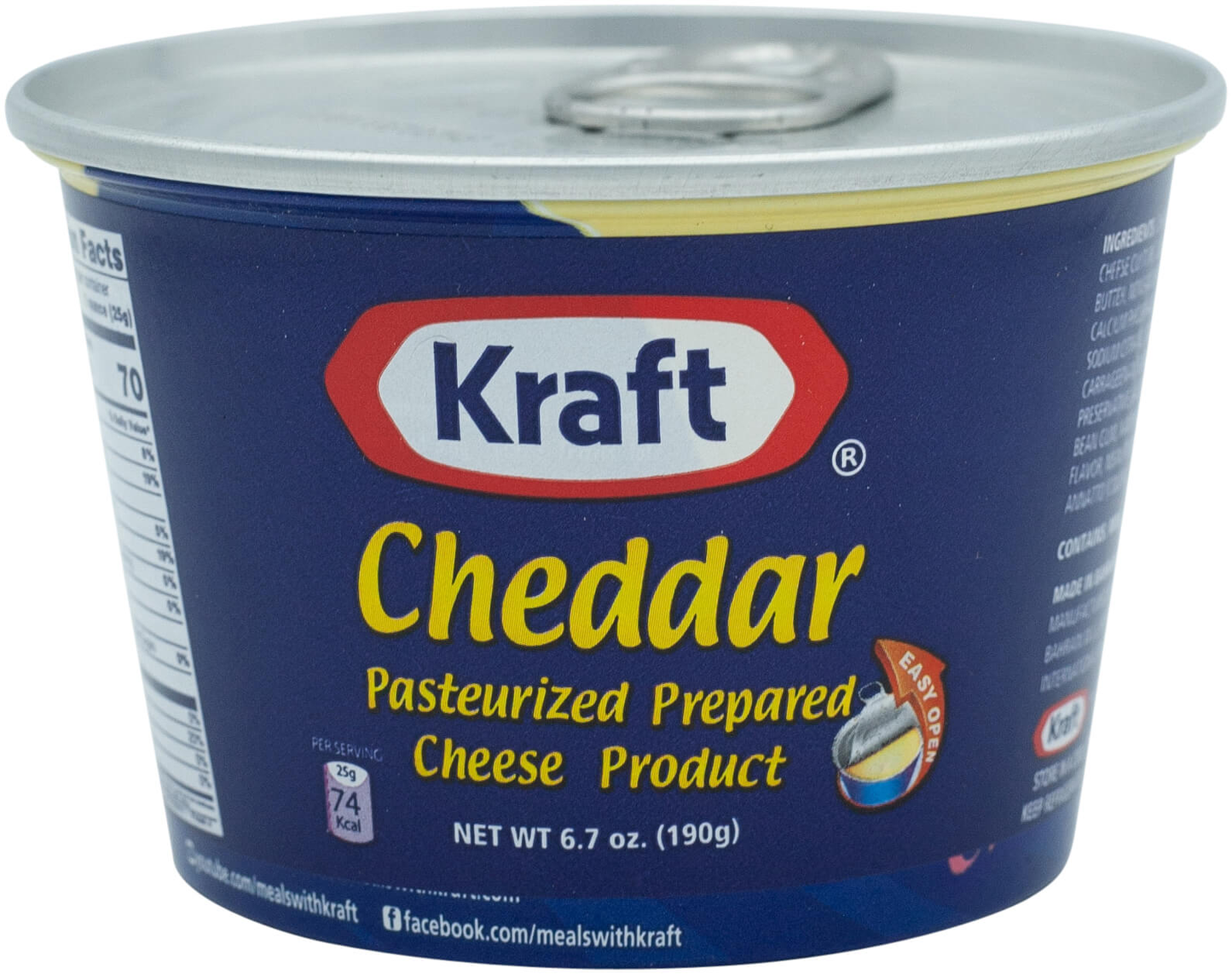 Kraft cheddar cheese 6.7oz