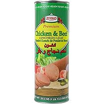 Ziyad chicken& beef luncheon 29.5oz