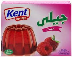 Kent jelly raspberry flavoured 3oz