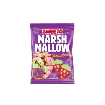 Sweeto strawberry marshmallow 140g