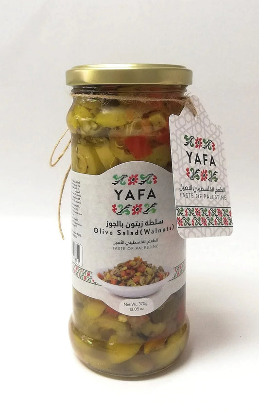 Yafa olive salad (walnuts) 13.05oz