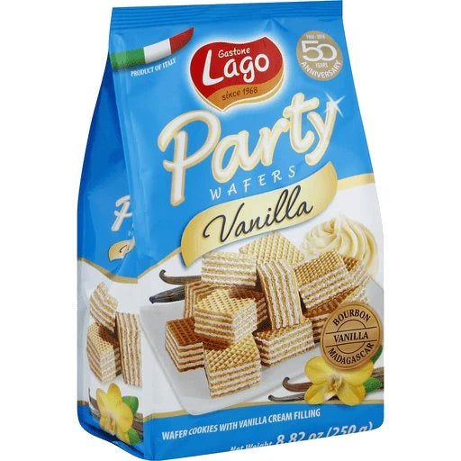 Lago Party Wafers Vanilla 250G