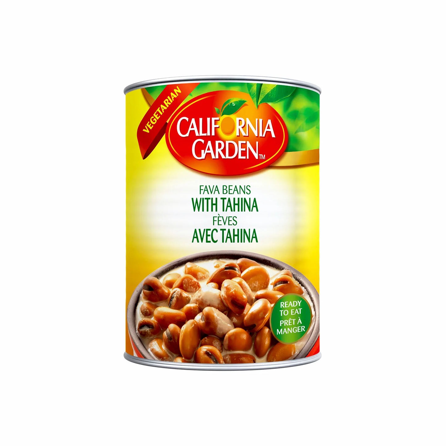 California Garden Fava Beans with Tahini 16 oz