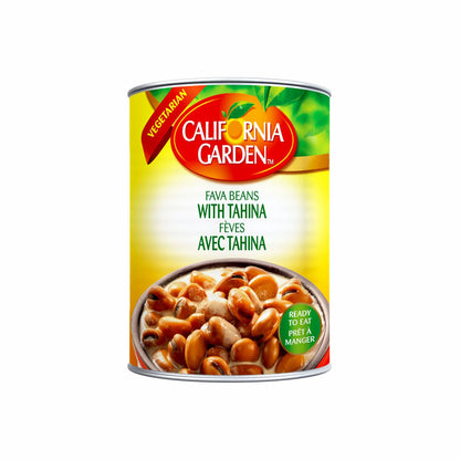 California Garden Fava Beans with Tahini 16 oz