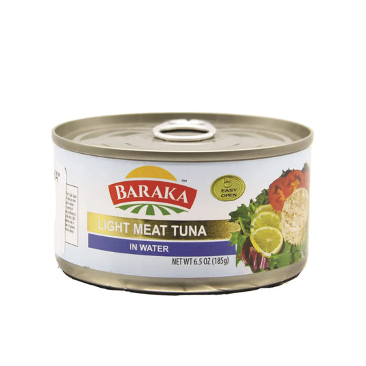 Baraka light meat tuna in water 185g