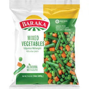 Baraka mixed vegetables 400g