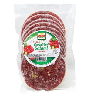 Baraka Cooked beef salami with olive