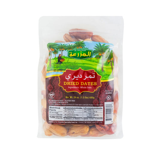 Al Mazrah dried dates 680g