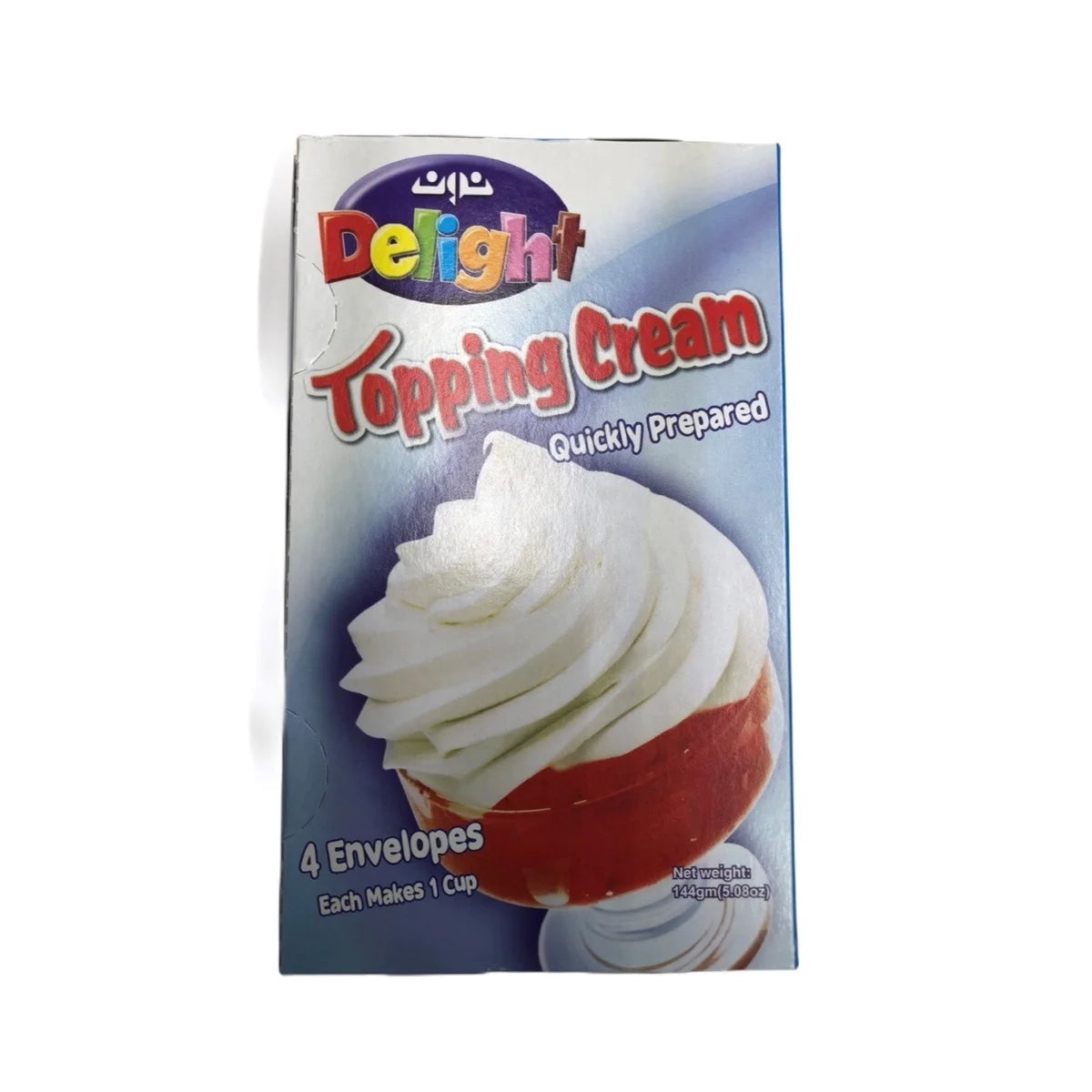 Delight Topping Cream 5.08oz