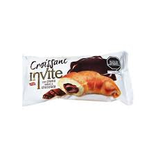 Invite chocolate filled croissant