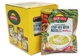 Baraka checkin soup mix with noodles 4 portions