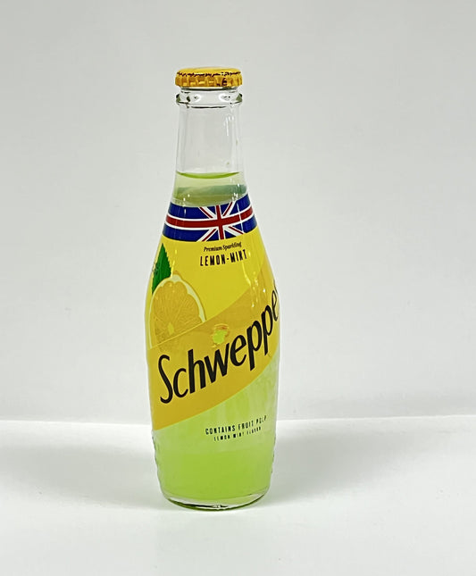 Schweppes lemon mint bottle 250ml