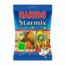 Haribo starmix gummy halal 80g
