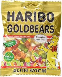 Haribo goldbears gummy halal 80g