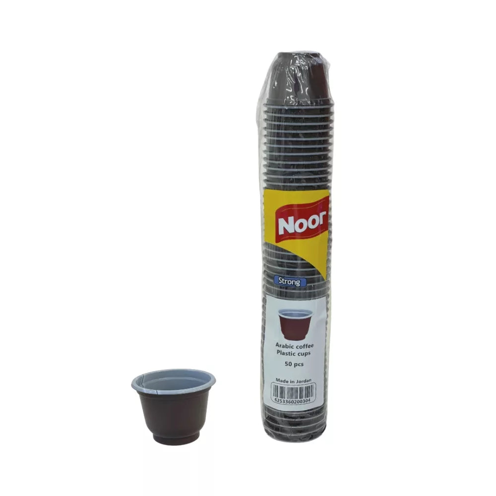 Arabic coffee plastic cups 50pcs