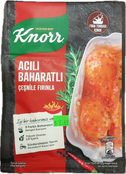 Knorr Acili Baharatli 1 portion