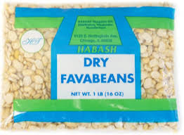 Habash Split Shelled Fava Beans 16 OZ