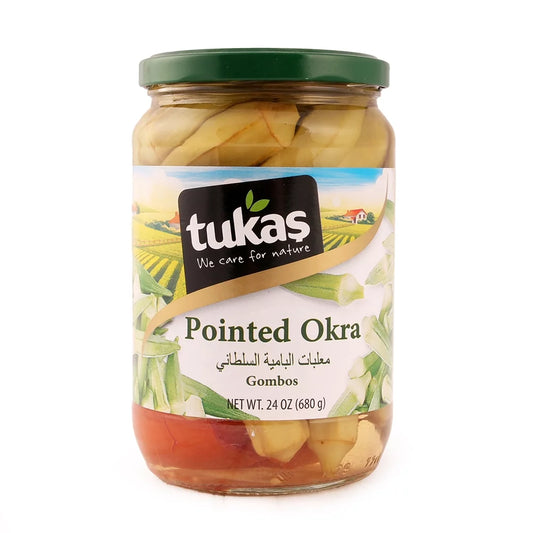 Tukas pickled okra 24oz