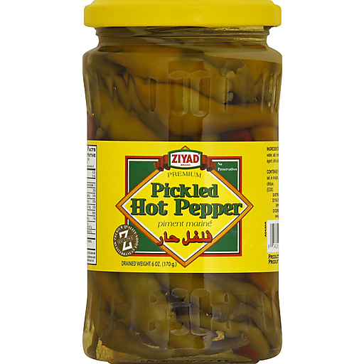 Ziyad pickled hot pepper 6oz