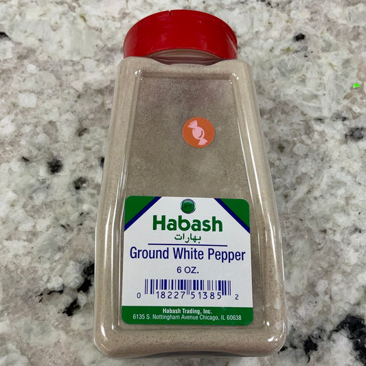 Habash Ground White Pepper