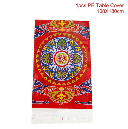 Ramadan plastic table cover