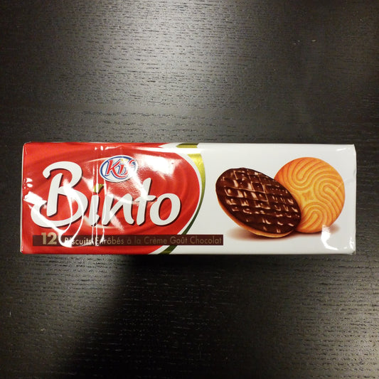 Bingo 12 Biscuits with cream and chocolate