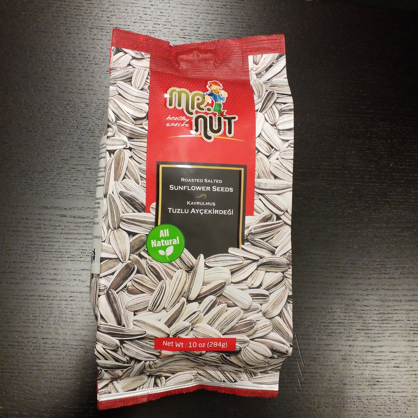 Mr. Nut roasted salted Sunflower Seeds 10 OZ