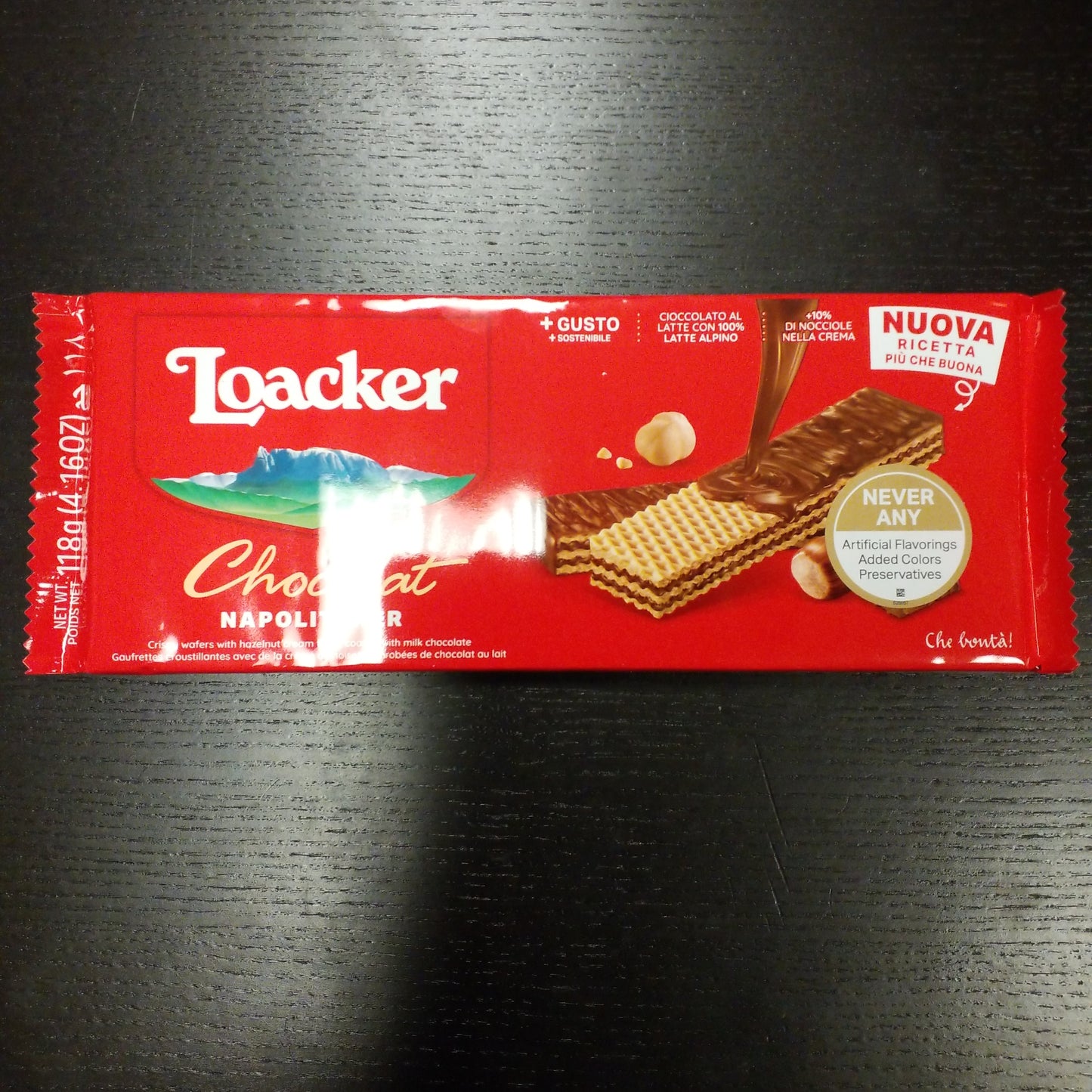 Loacker chocolate Napolitaner