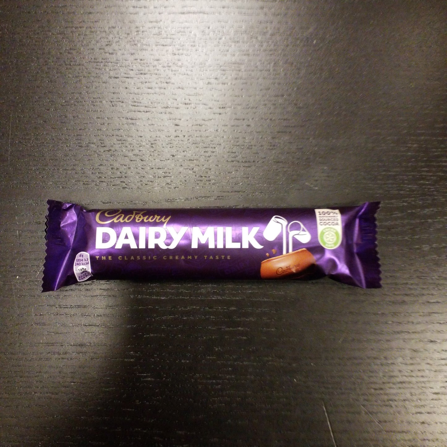 Cadbury dairy milk chocolate bar