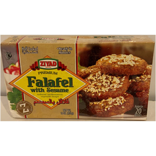 Ziyad Frozen Falafel with sesame 14 OZ